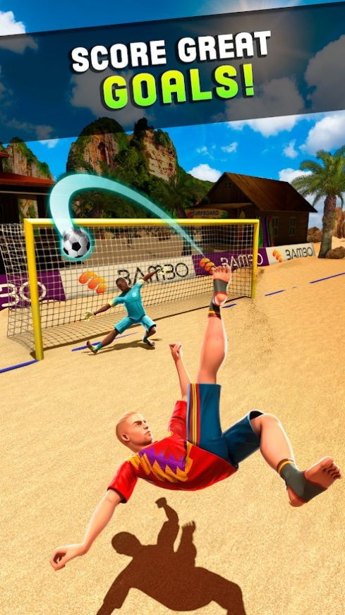 沙滩足球模拟器(Shoot Goal Beach Soccer)游戏