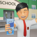 学校自助餐厅模拟器Kantin Sekolah Simulator免费下载