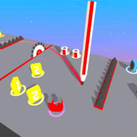 毛笔竞赛3DPencil Race 3D手机游戏最新款