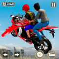 飞行摩托车出租车驾驶(Flying Motorbike Taxi Driving)客户端手机版