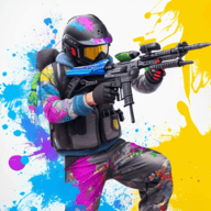 彩弹攻击3D颜料战争（Paintball Attack 3D Color War）免费手机游戏app