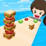 三明治早餐赛跑者3D最新手游游戏版